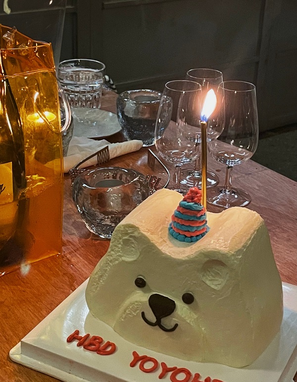 bánh kem hình con chó 20