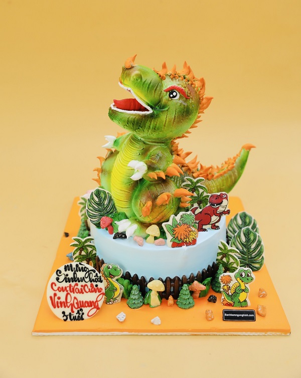bánh kem khủng long 13