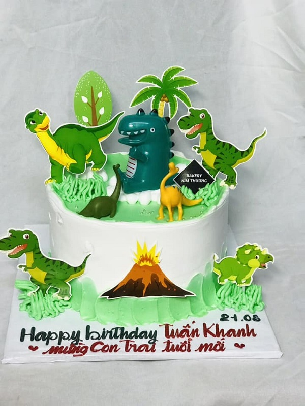 bánh kem khủng long 9