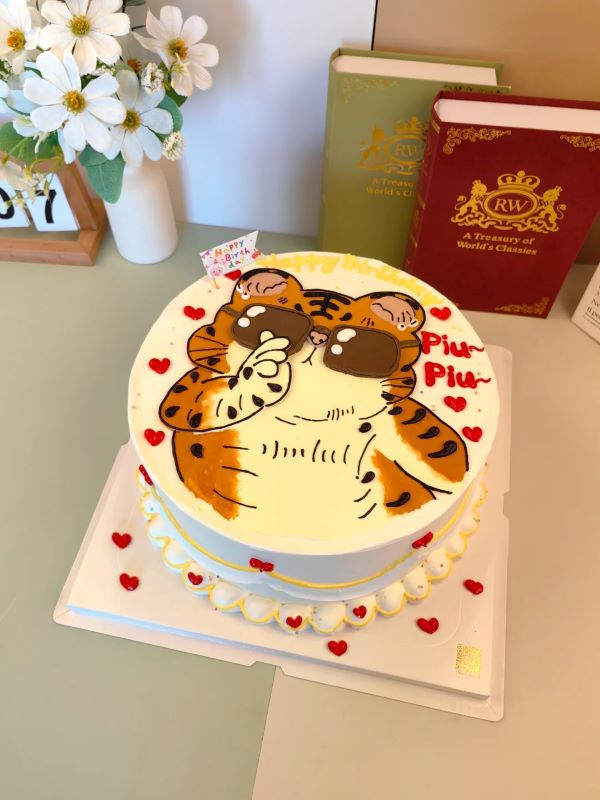 bánh sinh nhật con hổ 22