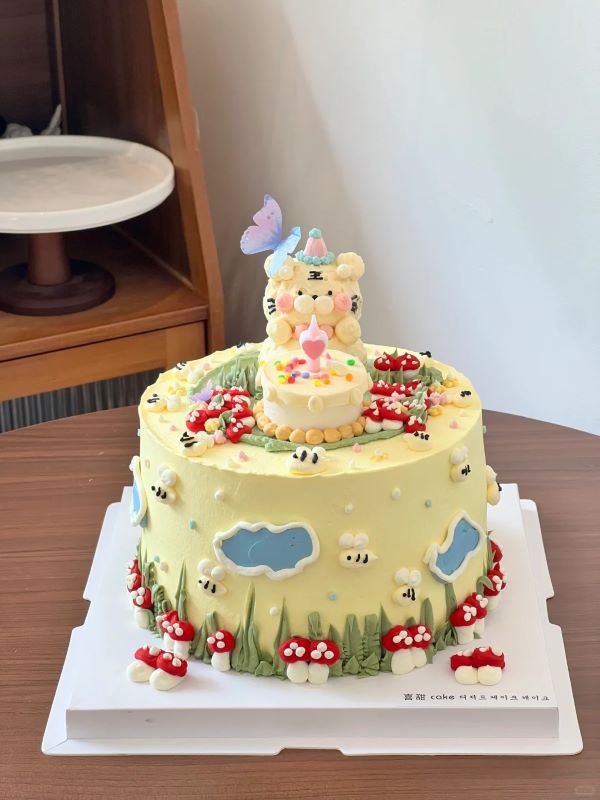 bánh sinh nhật con hổ 30