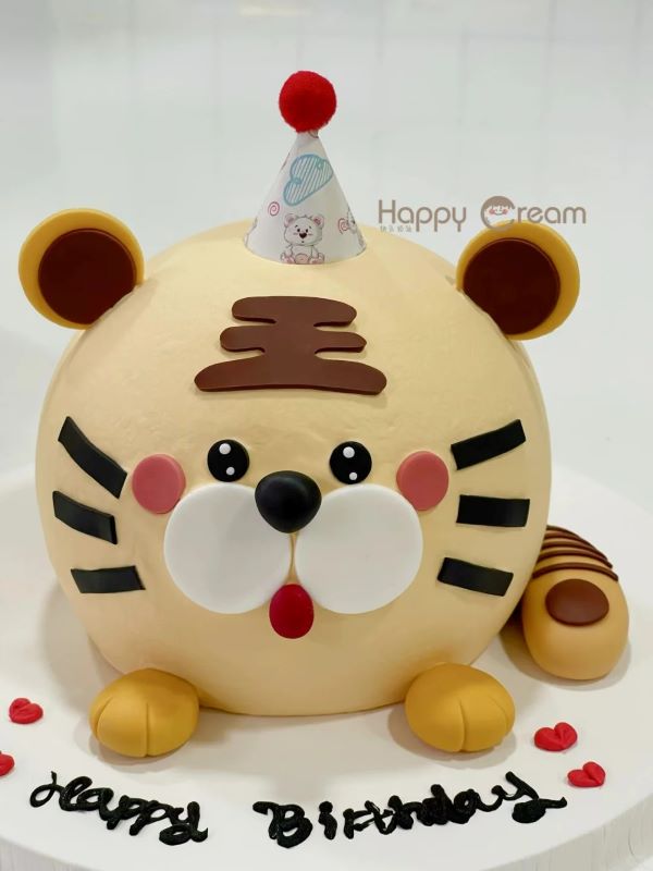 bánh sinh nhật con hổ 4