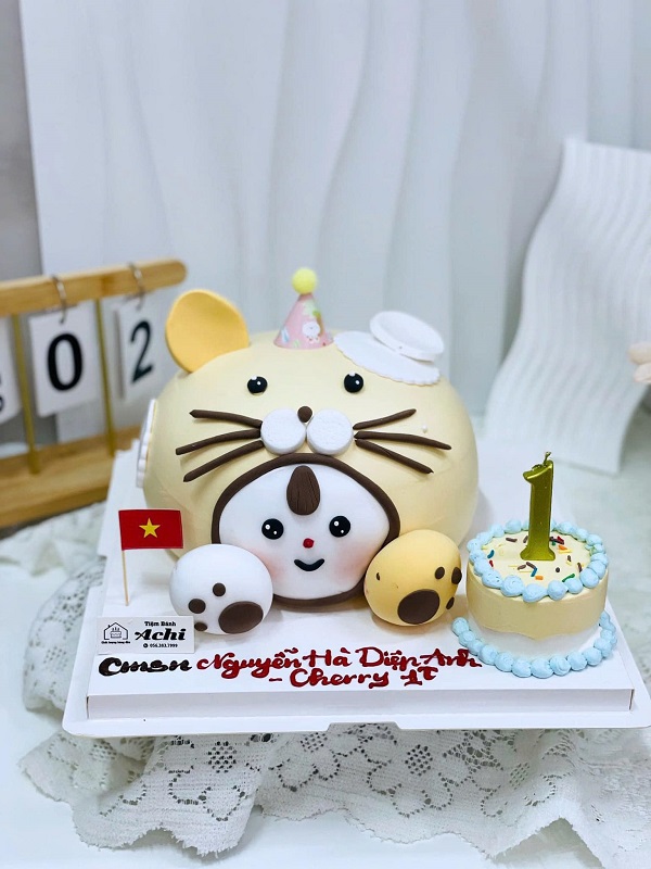 bánh sinh nhật con mèo 17