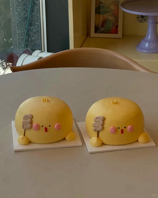 bánh sinh nhật con vịt 1
