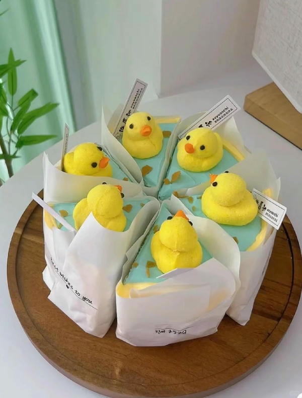bánh sinh nhật con vịt 11