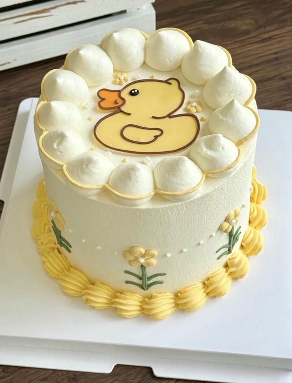 bánh sinh nhật con vịt 20