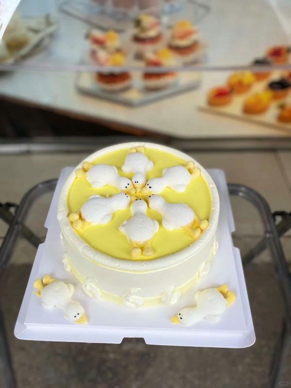 bánh sinh nhật con vịt 32