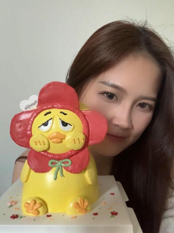 bánh sinh nhật con vịt 33