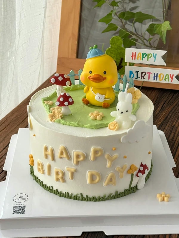 bánh sinh nhật con vịt 6