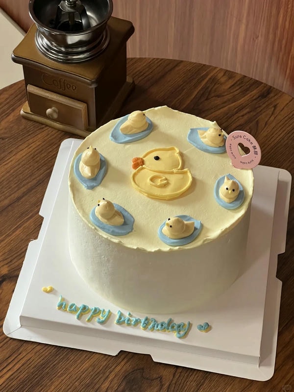bánh sinh nhật con vịt 7
