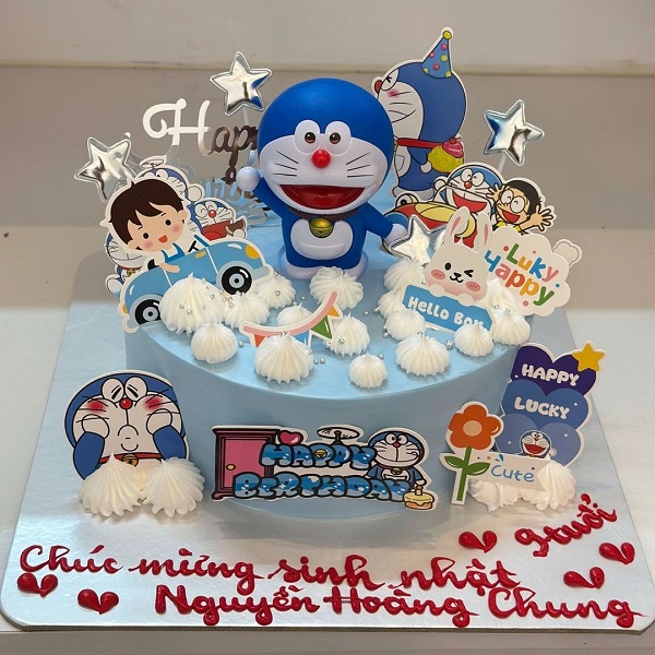bánh sinh nhật doremon 3