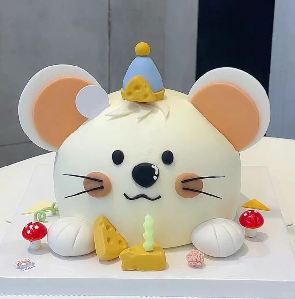 bánh sinh nhật hình con chuột 9