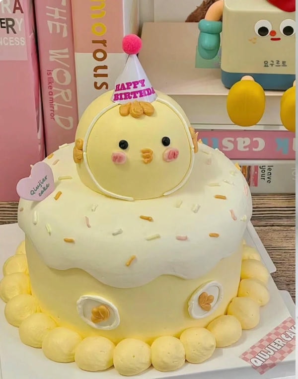bánh sinh nhật hình con gà 24