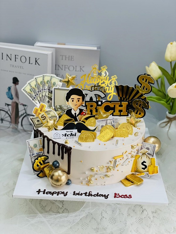 hình ảnh bánh sinh nhật cho bố​