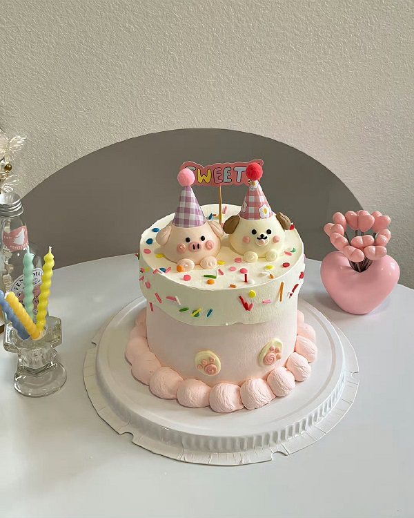 mẫu bánh sinh nhật cute 24
