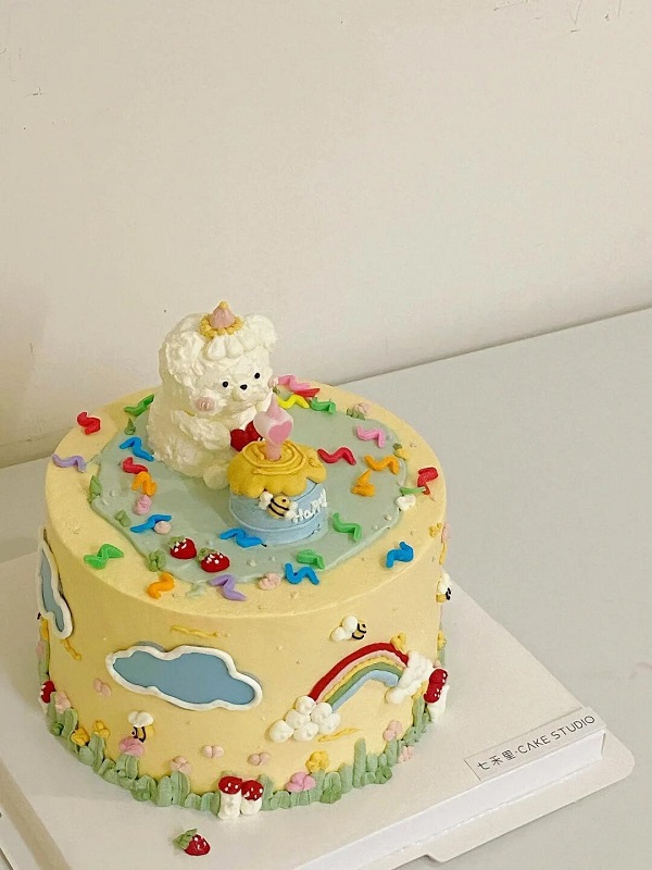 mẫu bánh sinh nhật cute 3