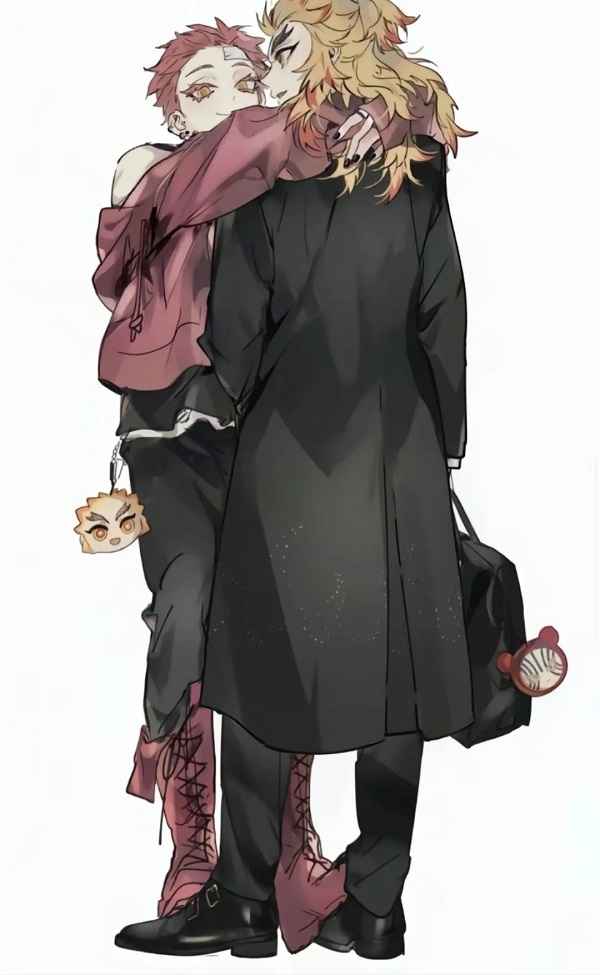 akaza x rengoku 19