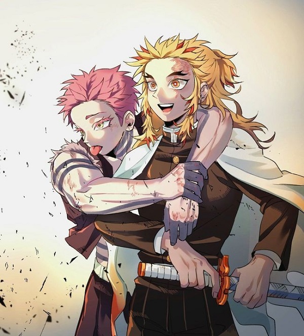 akaza x rengoku 6