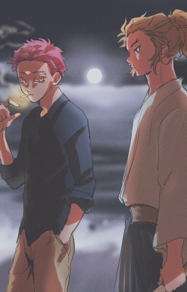 akaza x rengoku 7