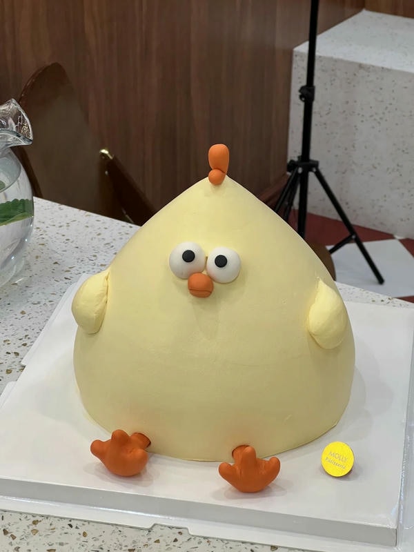 bánh kem con gà 23