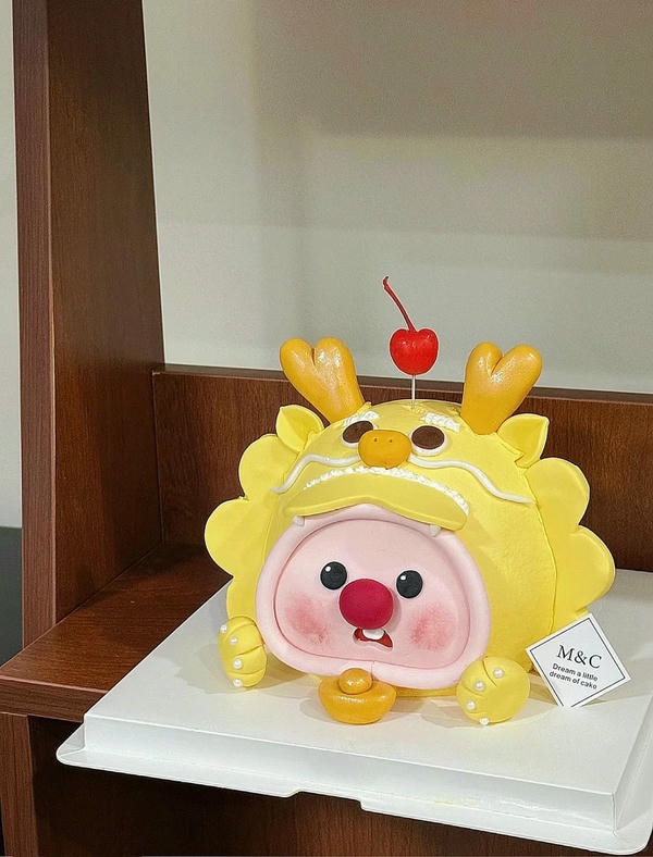 bánh kem con rồng 30