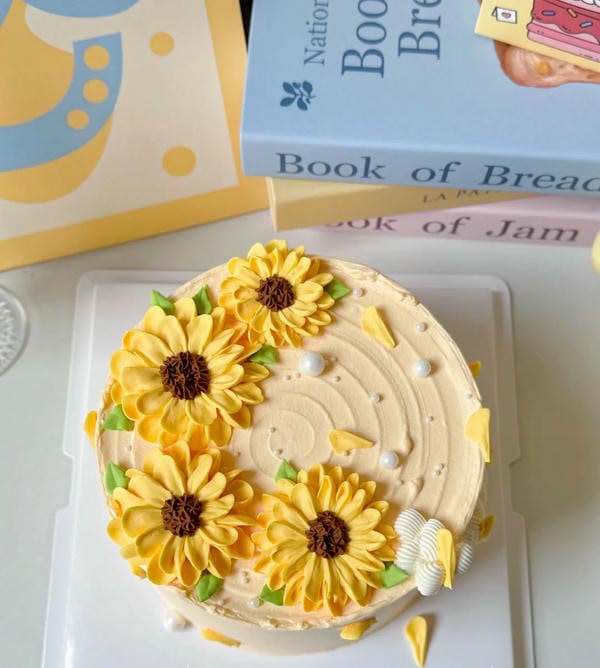 bánh kem hoa hướng dương 33