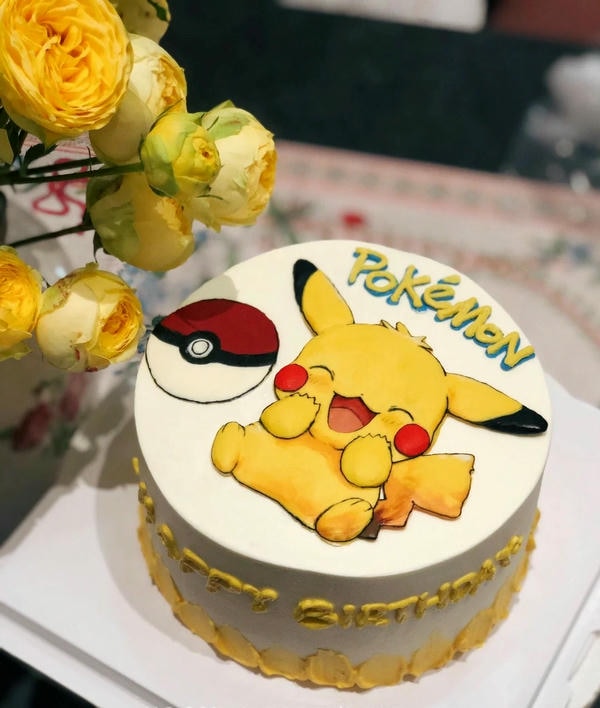 bánh kem pikachu 19