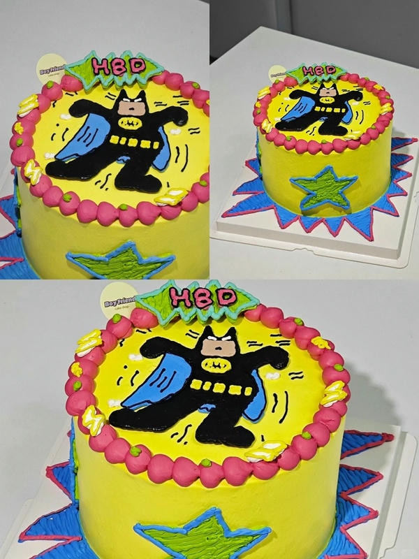 bánh sinh nhật batman 34