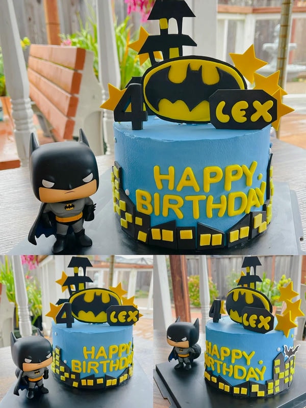 bánh sinh nhật batman 35