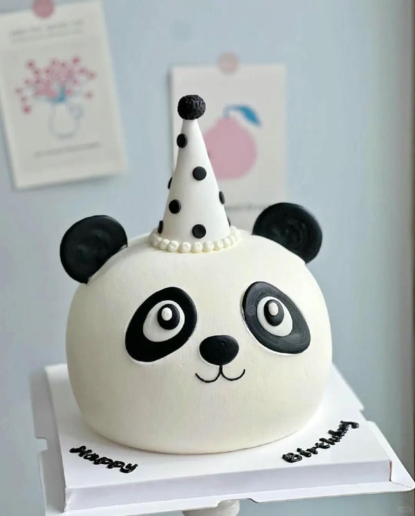 bánh sinh nhật gấu trúc 14