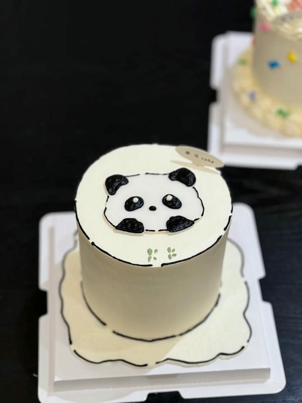 bánh sinh nhật gấu trúc 30