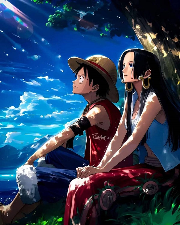 luffy x hancock 19