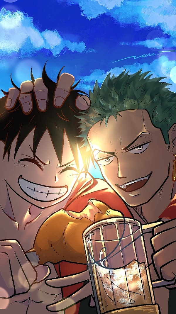 luffy x zoro 20