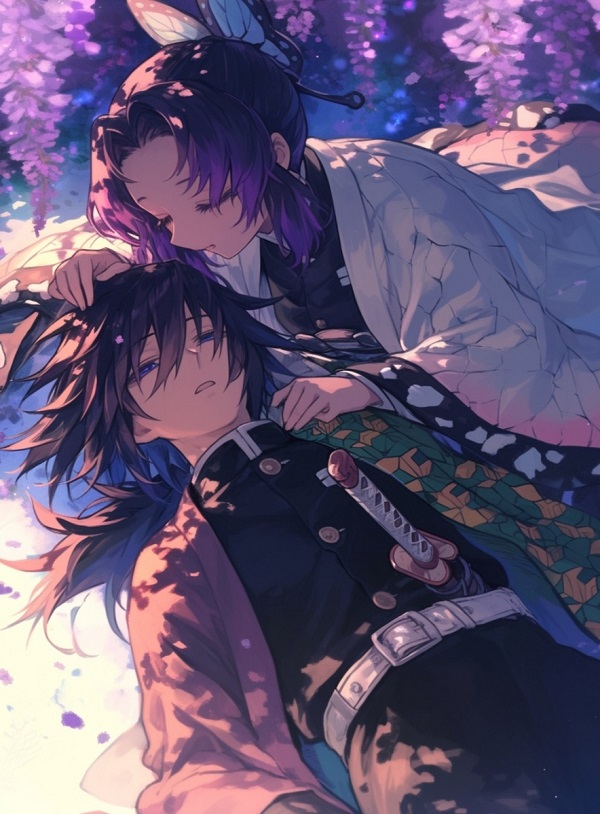 shinobu x giyuu 12