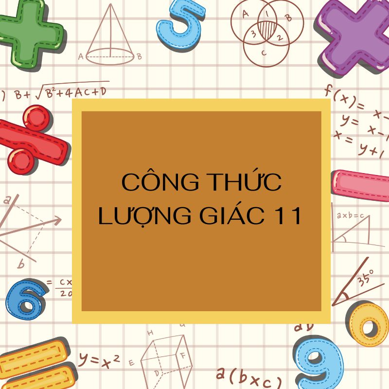 công thức lượng giác 11