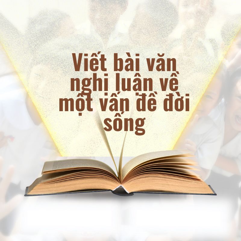 viết bài văn nghị luận về một vấn đề đời sống con người trong mối quan hệ với cộng đồng đất nước