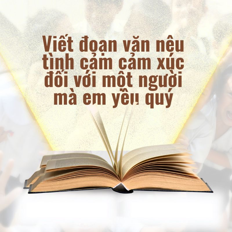 viết đoạn văn nêu tình cảm cảm xúc đối với một người mà em yêu quý