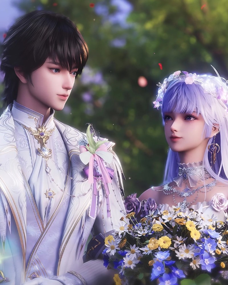 Ảnh đám cưới anime cổ trang