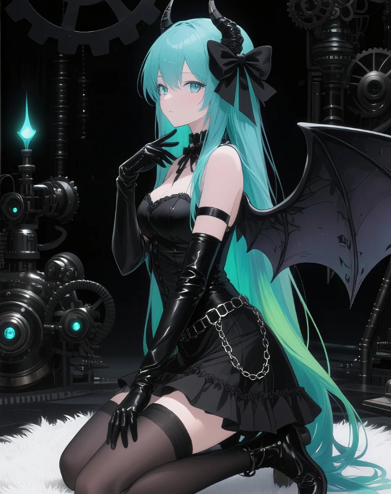 ác quỷ lạnh lùng anime nữ 11