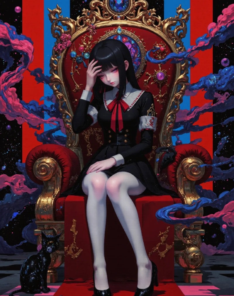 ác quỷ lạnh lùng anime nữ 13