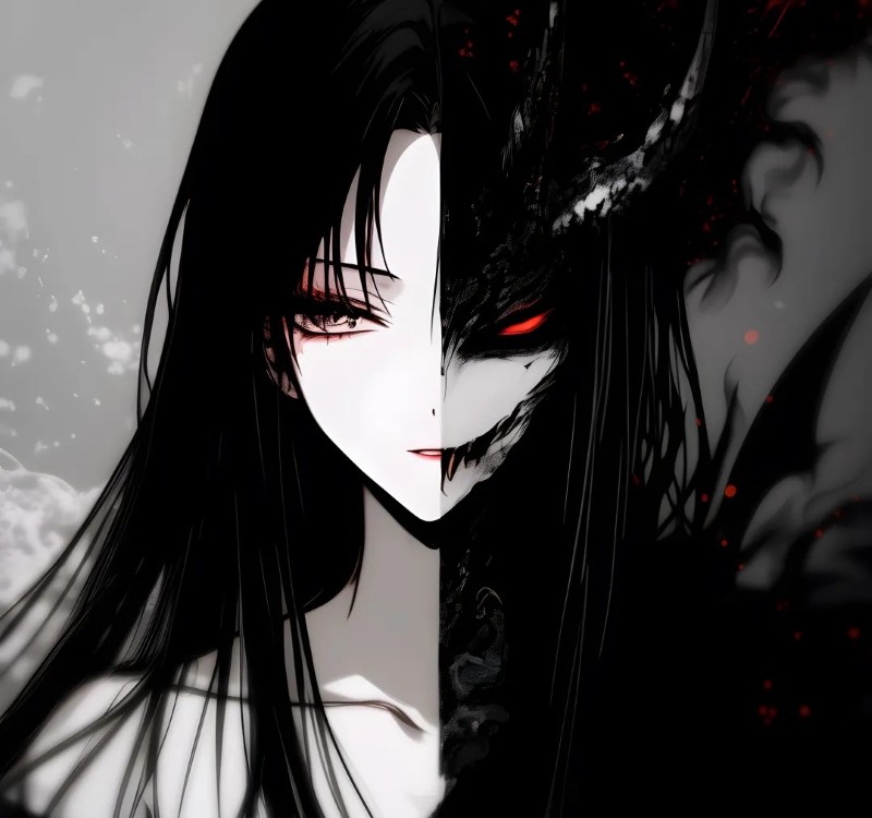 ác quỷ lạnh lùng anime nữ 4