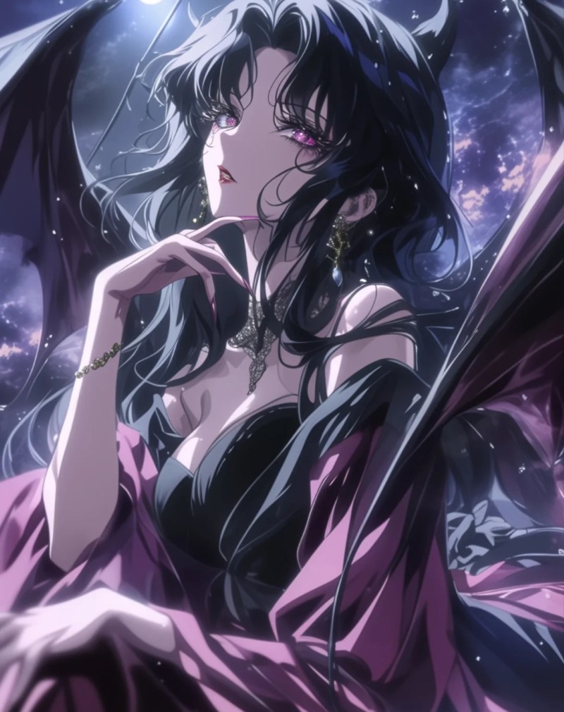 ác quỷ lạnh lùng anime nữ 5