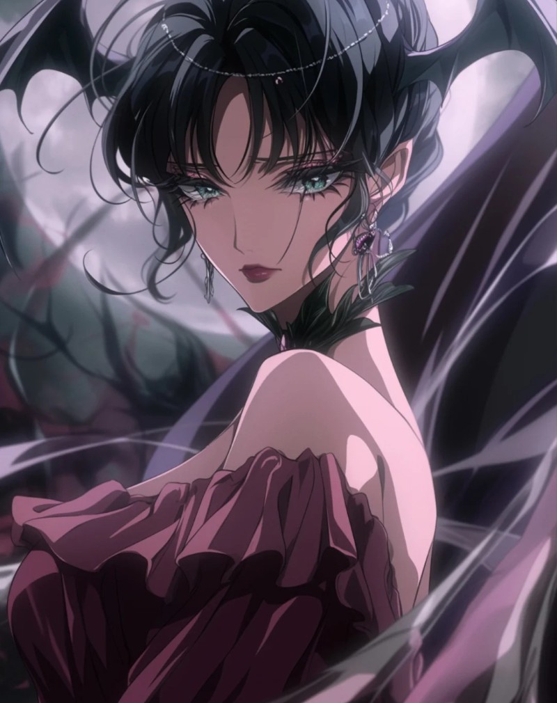 ác quỷ lạnh lùng anime nữ 6