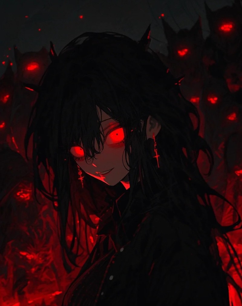 ác quỷ lạnh lùng anime nữ 9