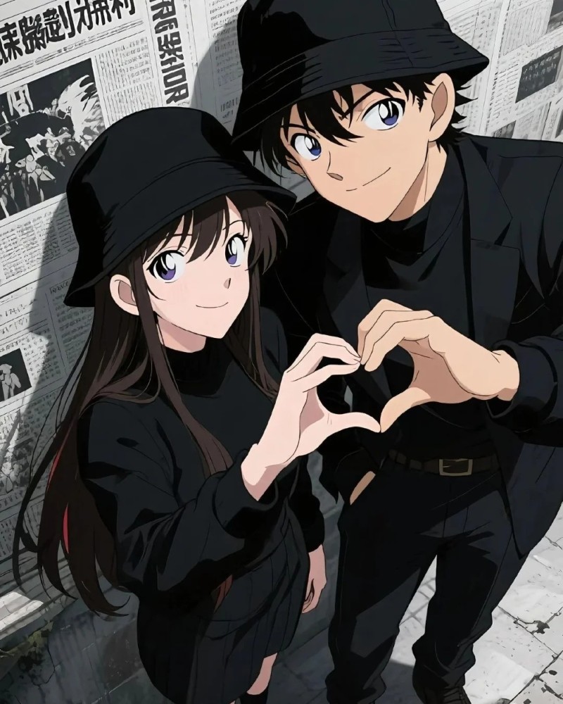 ảnh anime cặp đôi yêu nhau cute 11