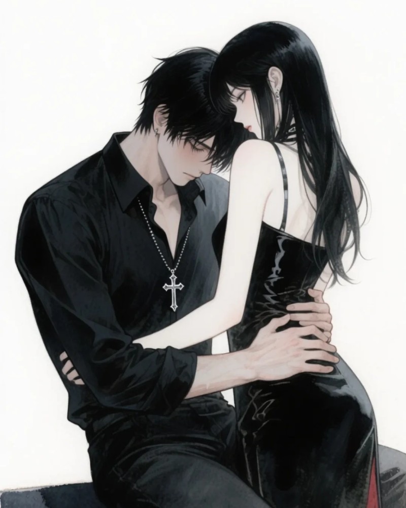 ảnh anime cặp đôi yêu nhau cute 14