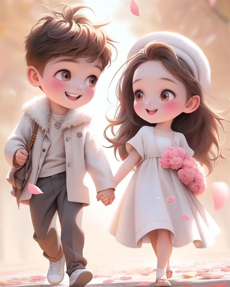 ảnh anime cặp đôi yêu nhau cute 15