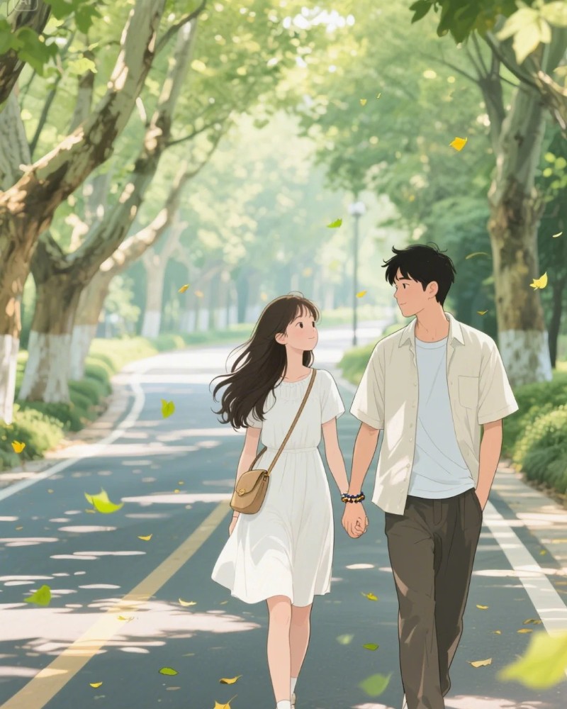 ảnh anime cặp đôi yêu nhau cute 19