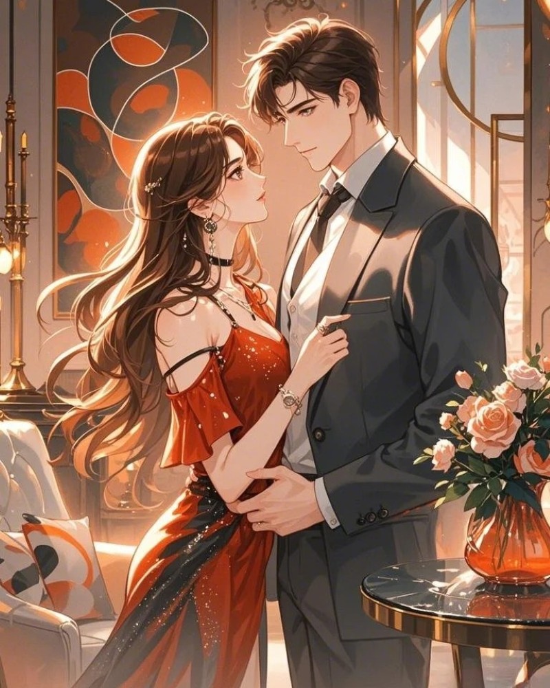 ảnh anime cặp đôi yêu nhau cute 21