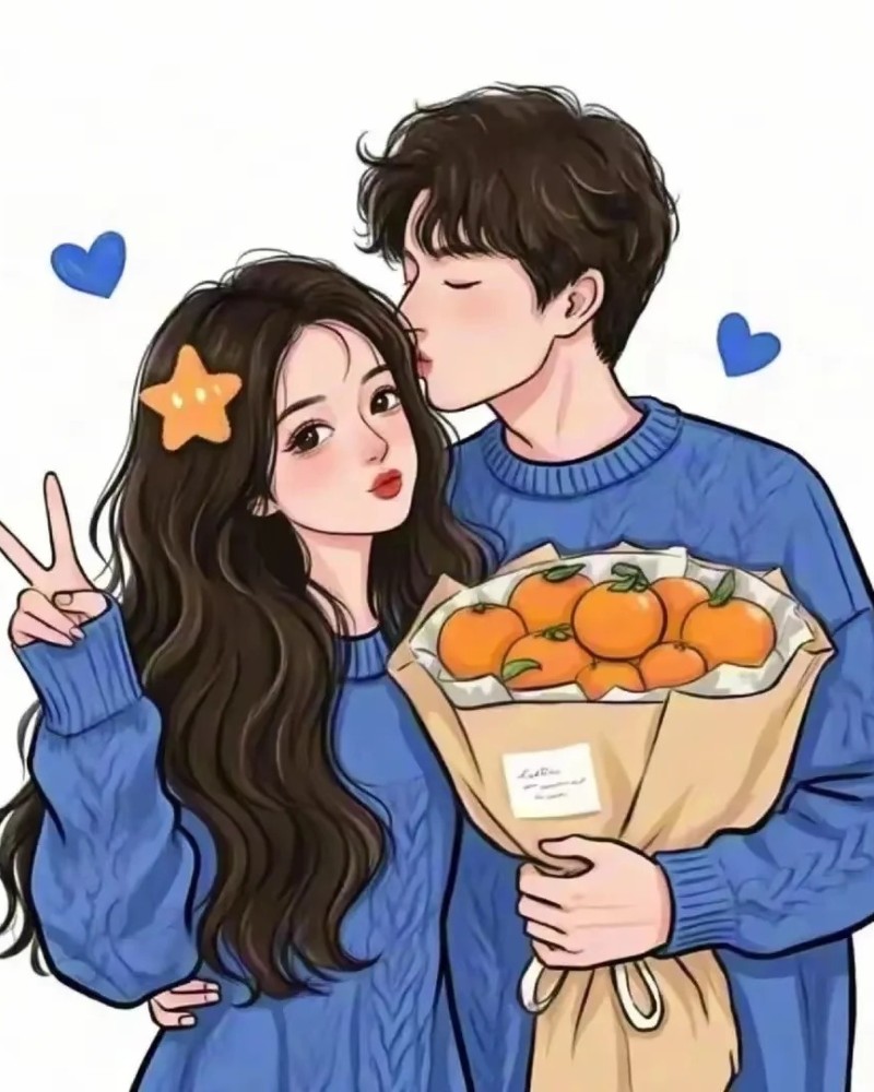 ảnh anime cặp đôi yêu nhau cute 25